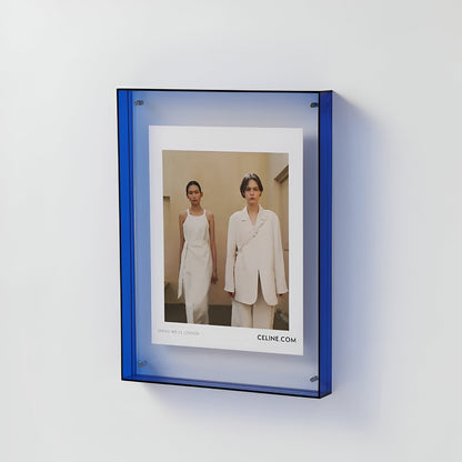 Picture Frame Acrylic Clear Minimalist Modern Wall Photo Frame
