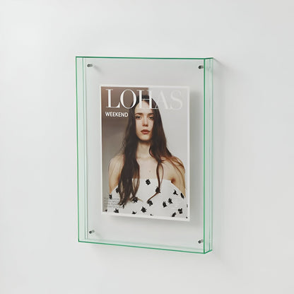 Picture Frame Acrylic Clear Minimalist Modern Wall Photo Frame