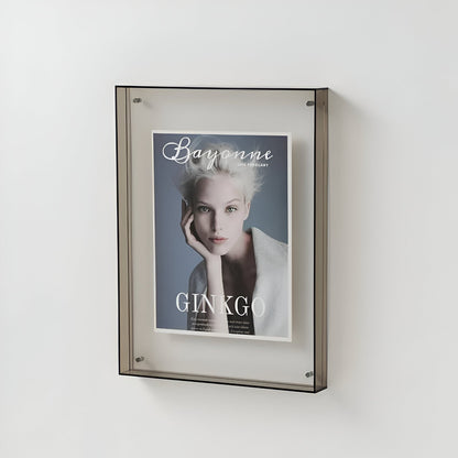 Picture Frame Acrylic Clear Minimalist Modern Wall Photo Frame