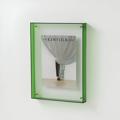 Picture Frame Acrylic Clear Minimalist Modern Wall Photo Frame