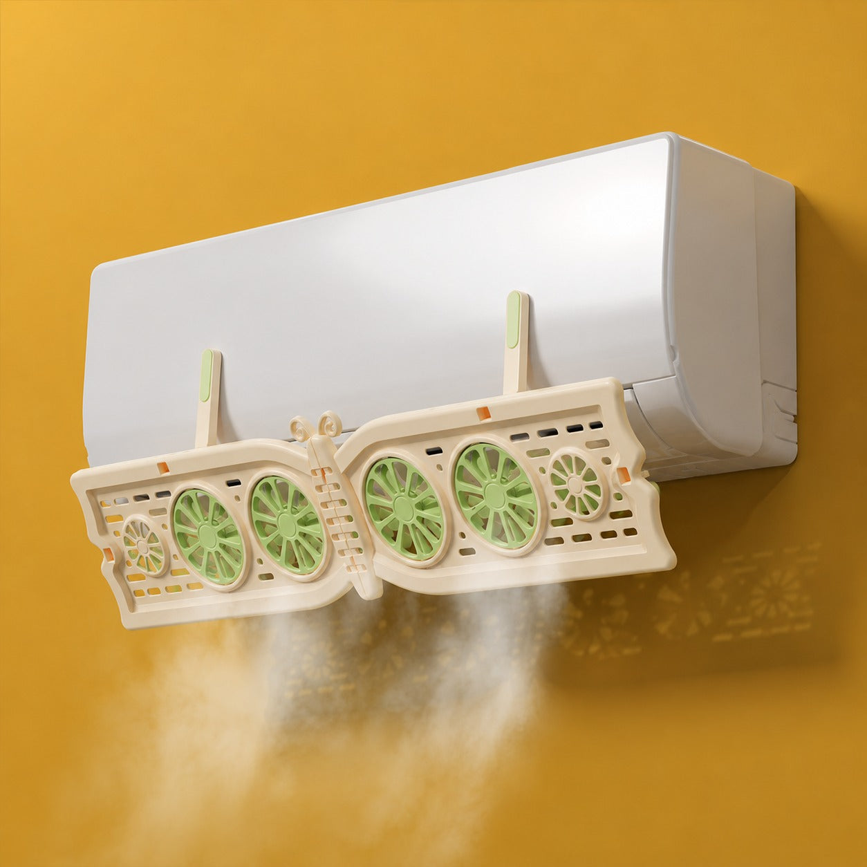 Butterfly Adjustable Air Conditioner Wind Deflector Shield