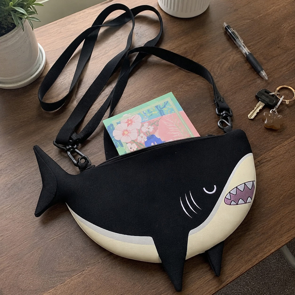 My Pet Shark Mini Shoulder Crossbody Bag