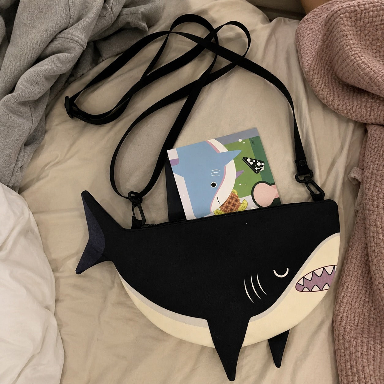 My Pet Shark Mini Shoulder Crossbody Bag