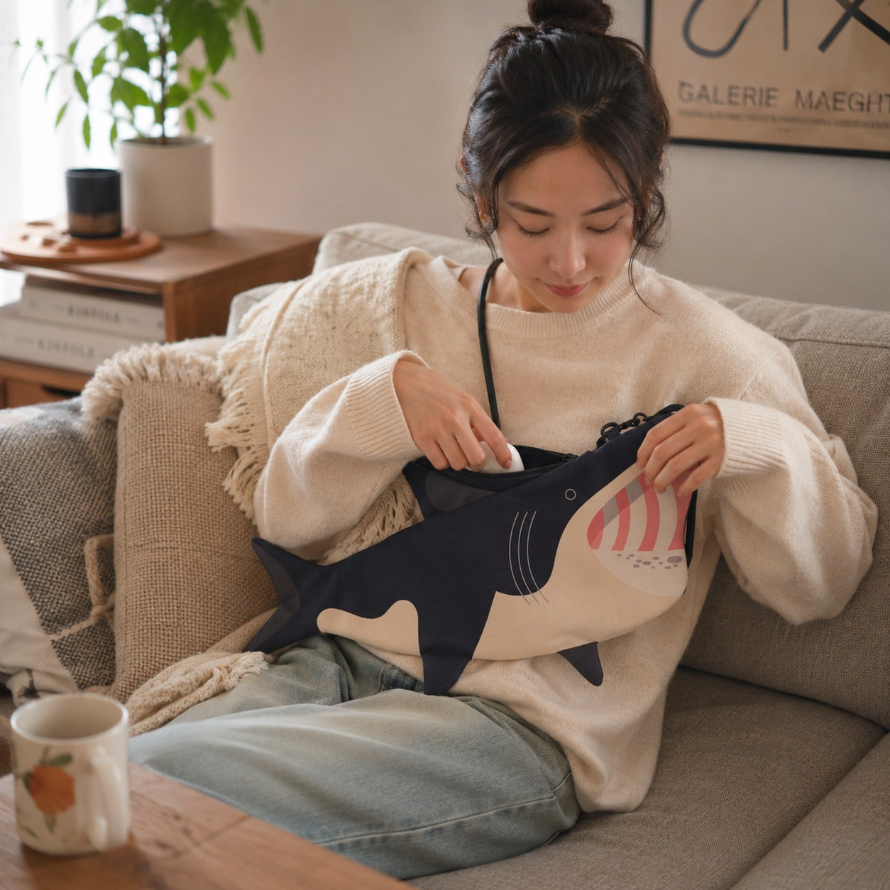 My Pet Shark Mini Shoulder Crossbody Bag