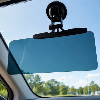 Adjustable Windshield Sun Visor Extension Panel