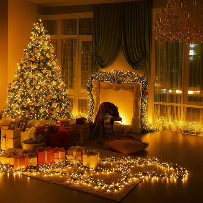 Magical LED Copper Lights Stunning Home Decor Ambiance