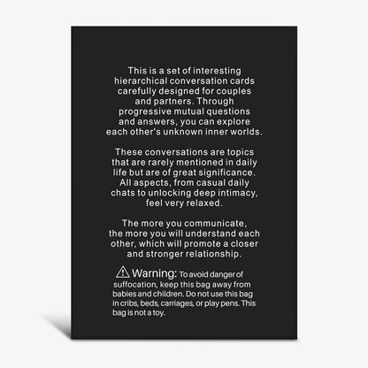 Couple Card Game Romantic Icebreaker Conversation Cards