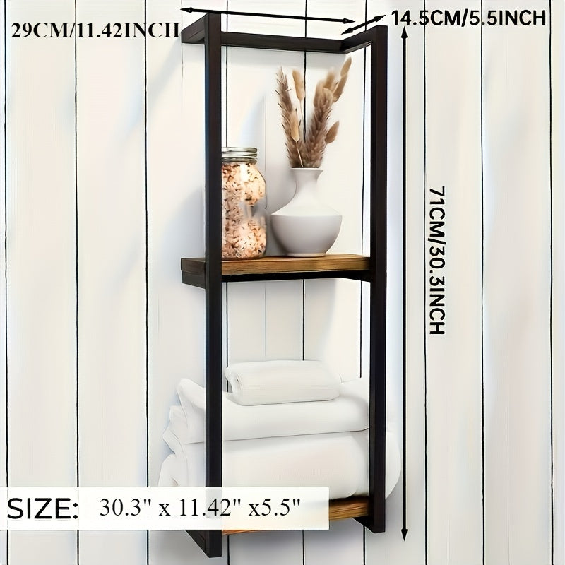 Wall-Mounted Towel Rack | Space-Saving Storage for Bathroom & Bedroom