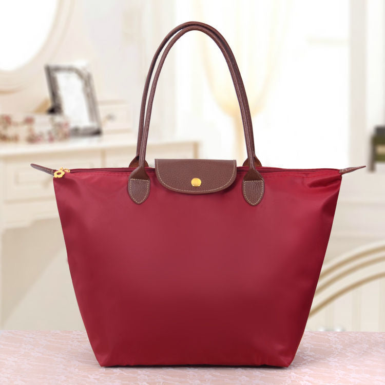 Crossbody Bag Oxford Style Faux Leather Shoulder Bag for Daily Use