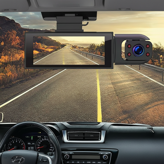 Dash Cam Car Dual Camera Front Driving Recorder