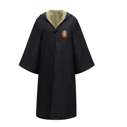 Kids Wizard Costume with Cloak & Hat for Halloween and Party