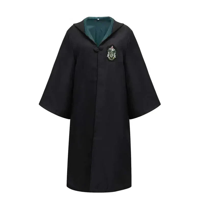 Kids Wizard Costume with Cloak & Hat for Halloween and Party