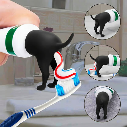 Dog Shaped Toothpaste Holder Dispenser Easy Application