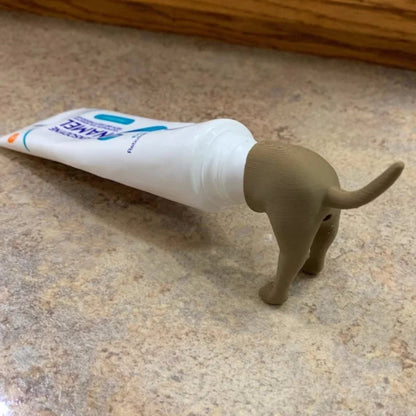 Dog Shaped Toothpaste Holder Dispenser Easy Application