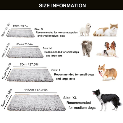 Self-Warming Pet Mat | Non-electric cosy rest pad