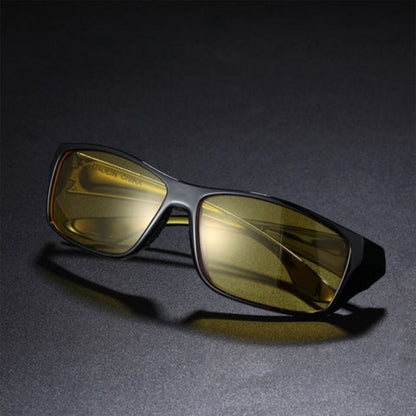 Night Driving Glasses Yellow Lens Safe Clear Vision