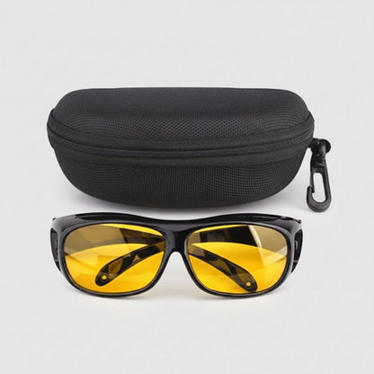 Night Driving Glasses Yellow Lens Safe Clear Vision