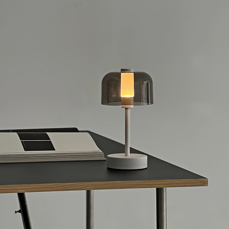 Vintage LED Table Lamp | USB Rechargeable Dimmable Light