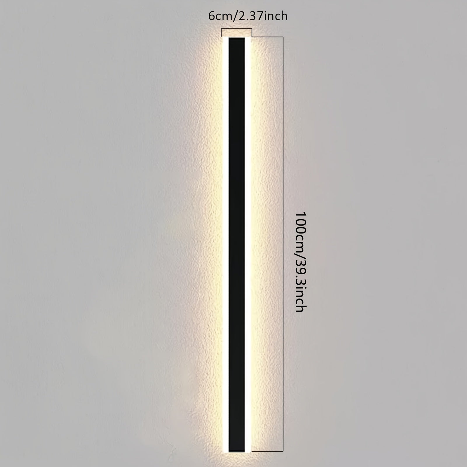 Modern LED Wall Lamp | Outdoor & Indoor Long Strip Light