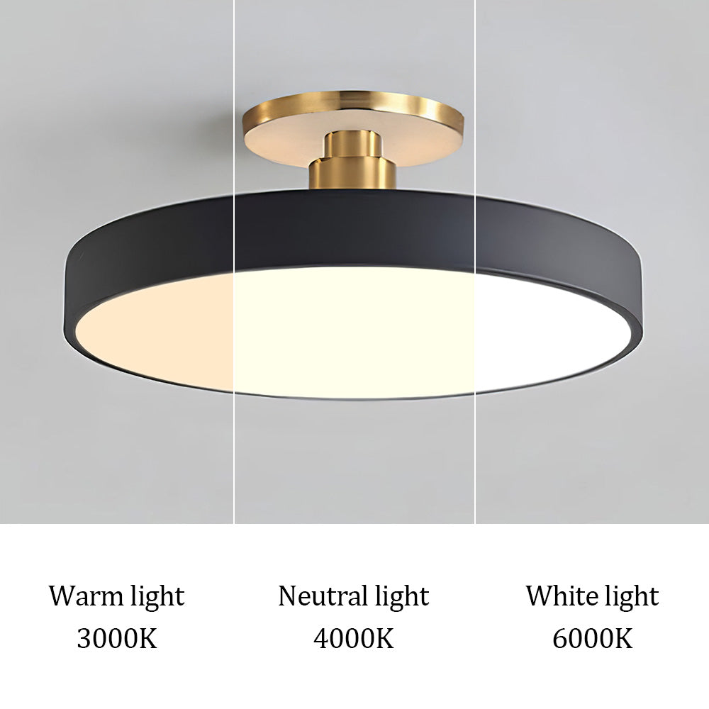 LED Ceiling Light | Modern Round Flush Mount Lamp