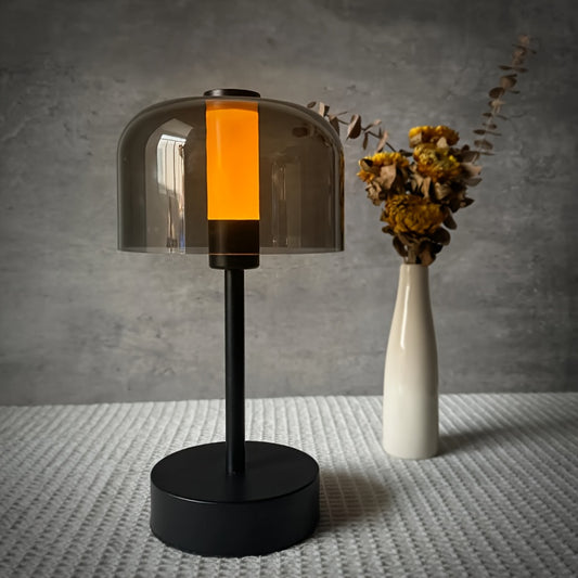 Vintage LED Table Lamp | USB Rechargeable Dimmable Light