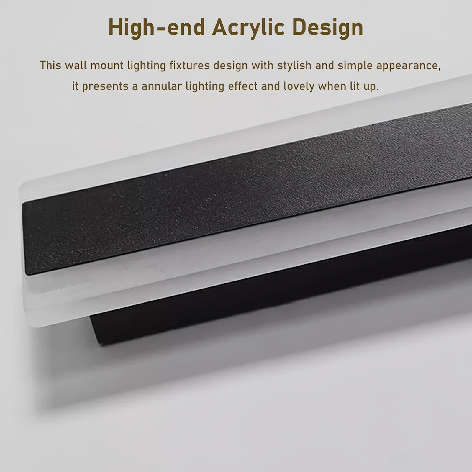 Modern LED Wall Lamp | Outdoor & Indoor Long Strip Light