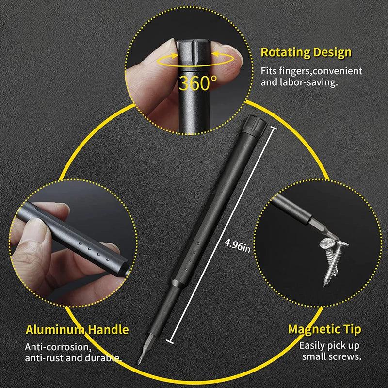 Precision Screwdriver Set | Compact Multi-Bit Design