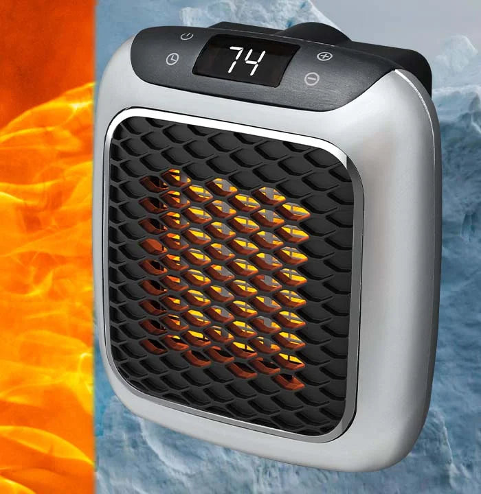 Space Heater Portable Compact EcoHeat – Fast, Energy-Efficient Home Heater