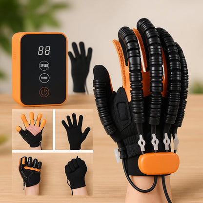 Automatic Hand Trainer Gloves for Rehabilitation Therapy and Finger Strength
