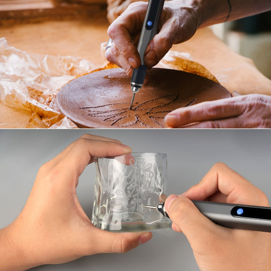 Electric Engraving Pen Kit Cordless Rotary Tool 39 Bits