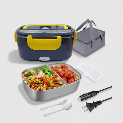 Electric Lunch Box 3 In 1 Insulated Carry Bag