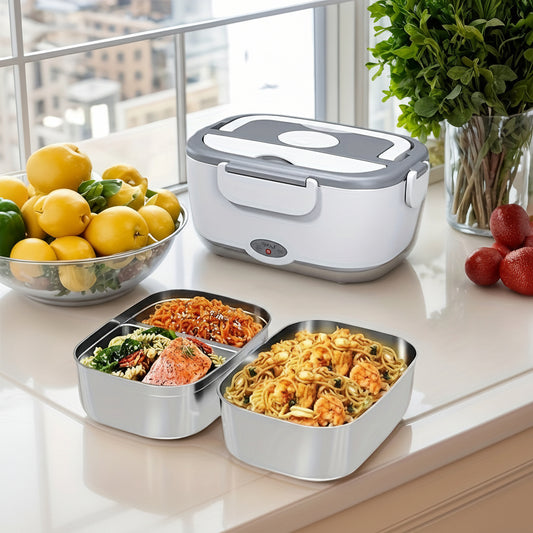 Electric Lunch Box 3 In 1 Insulated Carry Bag
