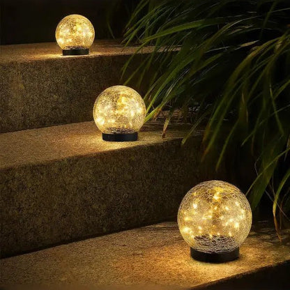 Enchanting Glow Solar Orb | Warm Decorative Light