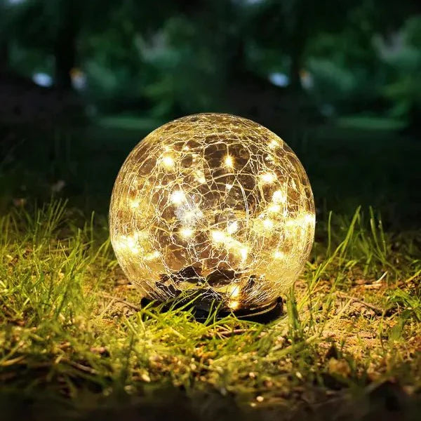 Enchanting Glow Solar Orb | Warm Decorative Light