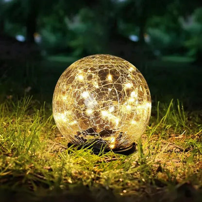 Enchanting Glow Solar Orb | Warm Decorative Light