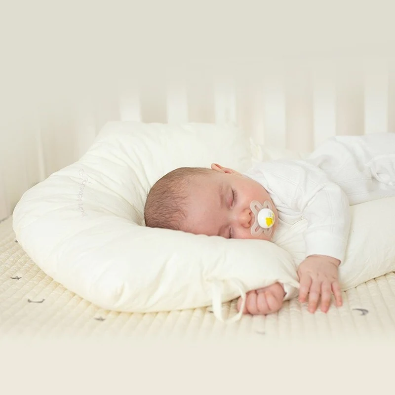Baby Pillow Newborn Sleep Support Cotton Soft Infant Cushion