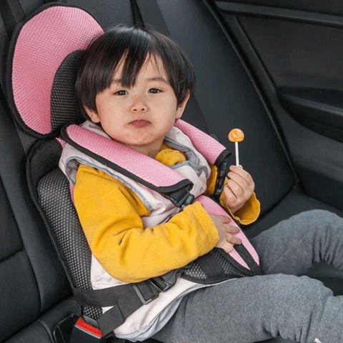 Portable Child Car Seat | Compact, Padded Travel Seat