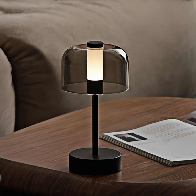 Vintage LED Table Lamp | USB Rechargeable Dimmable Light