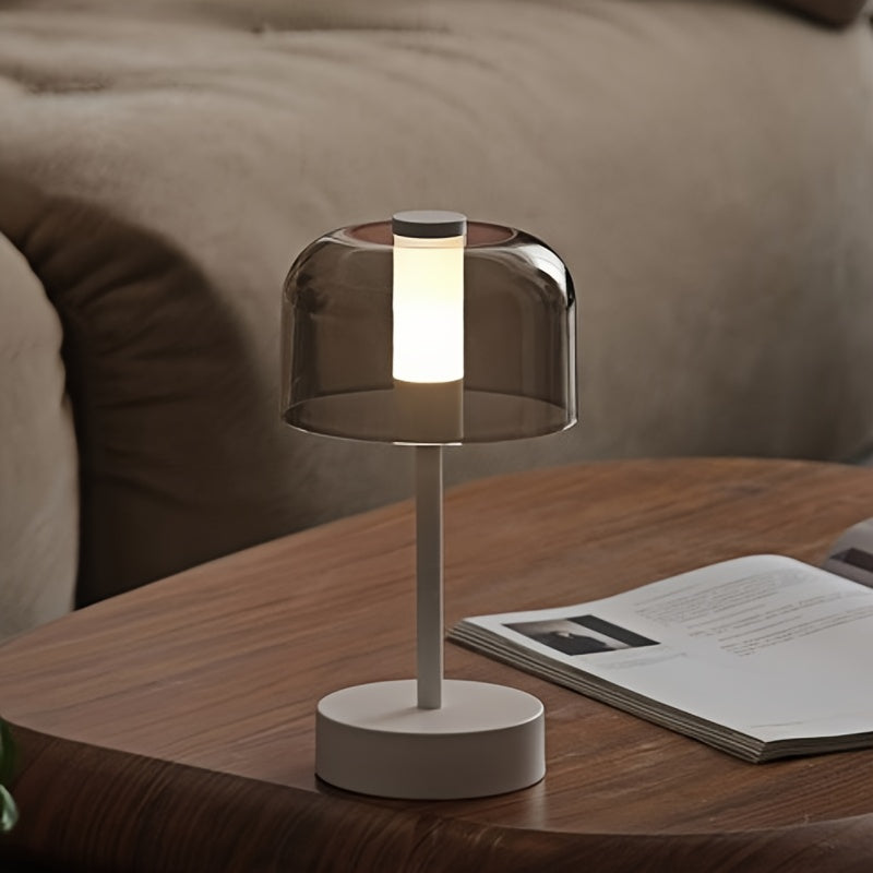 Vintage LED Table Lamp | USB Rechargeable Dimmable Light