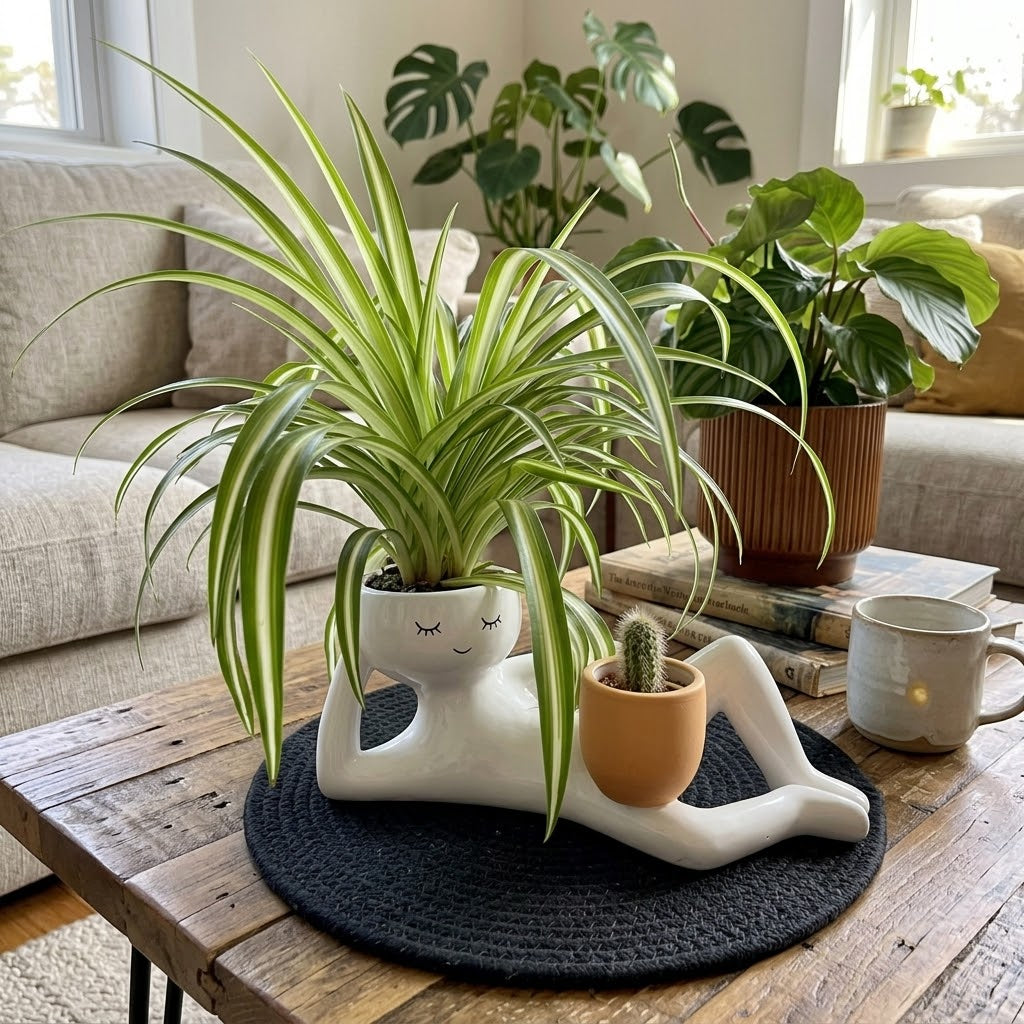 Garden Hose Ceramic Plant Pot