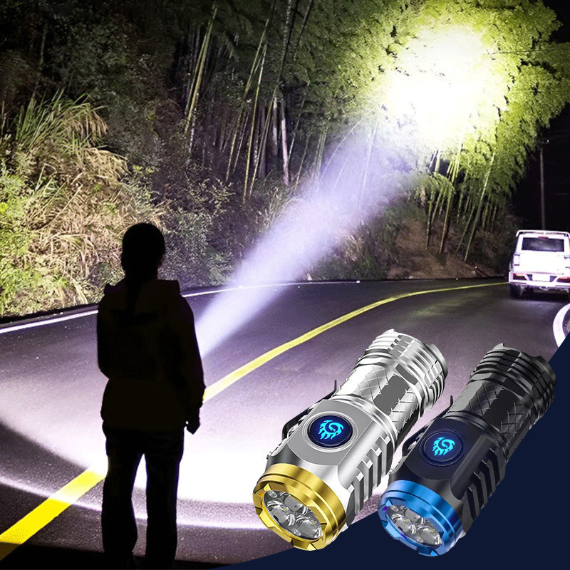Mini LED Flashlight | Compact Rechargeable Design