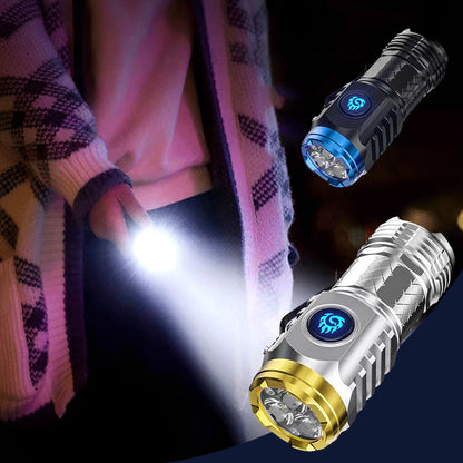 Mini LED Flashlight | Compact Rechargeable Design