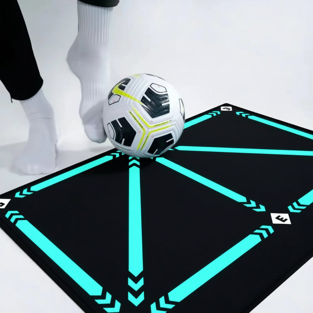 Football Training Mat Non Slip Skill Practice Footwork Pad