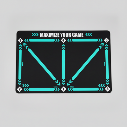 Football Training Mat Non Slip Skill Practice Footwork Pad