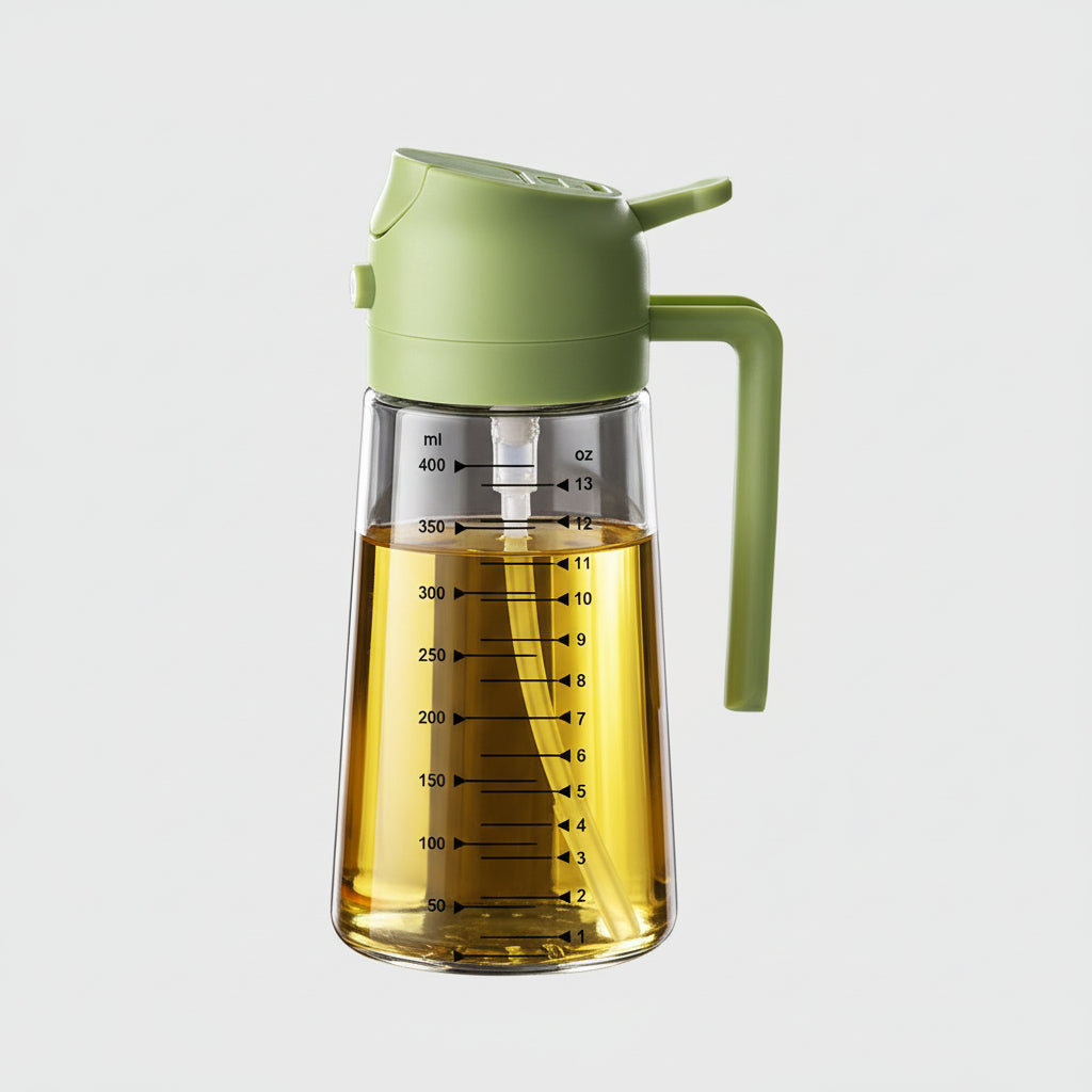 16oz Glass Olive Oil Sprayer Dispenser Kitchen BBQ