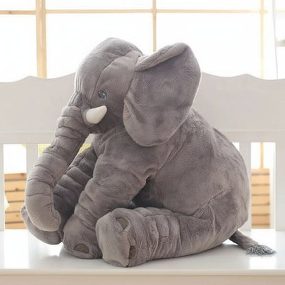 Cuddly Plush Elephant Cushion Children Babies