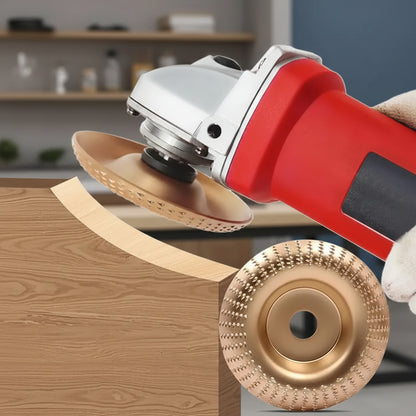 3 Grinder Wood Discs Sanding Shaping Polishing Wood