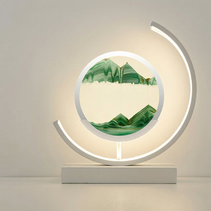 3D Quicksand Art Table Lamp