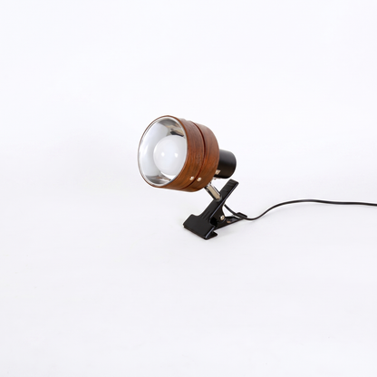 Japanese Wood Clip Desk Lamp