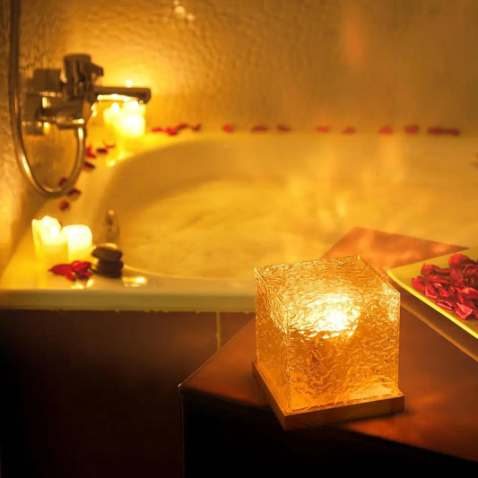 LED Cube Mood Light | Colour-Changing Lamp